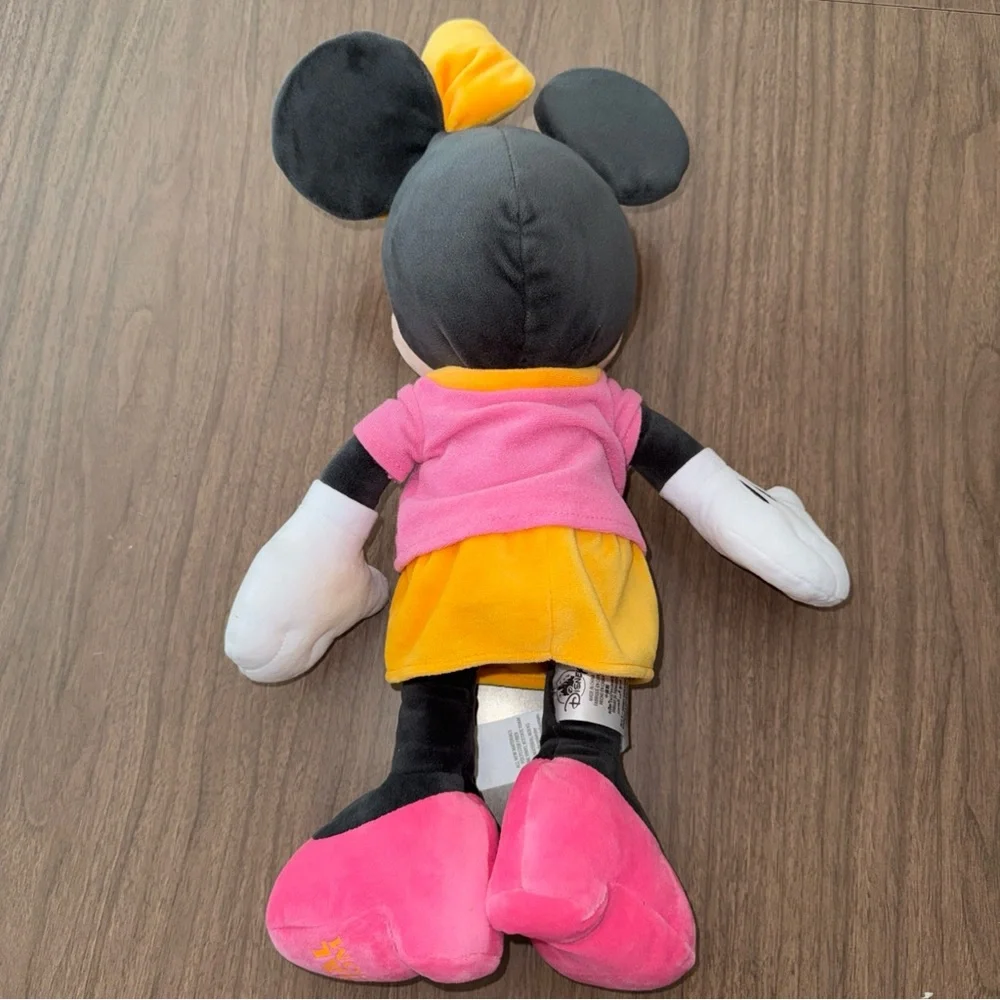 Disney Parks Animal Kingdom Dino Institute Minnie Mouse 15” Plush Stuffed Animal